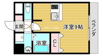 ヴァンスタージュ大阪城Eastの間取り画像