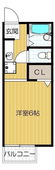 パティオ新森の間取り画像