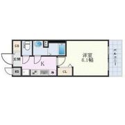 ララプレイス難波メティスの間取り画像