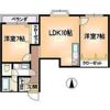 難波パークハウスの間取り画像