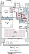 スプランディッド本町グランの間取り画像