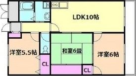 ファミール永田の間取り画像