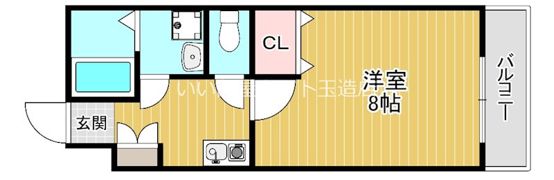 アクアパレスVIIの間取り画像