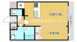フォーゼ東小橋の間取り画像