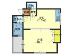 森ノ宮光栄マンションの間取り画像