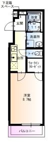 フジパレス長吉川辺サウスの間取り画像
