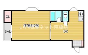 トレジャハウスの間取り画像