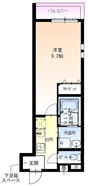 フジパレス岩田町ノースの間取り画像