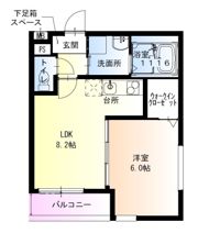 フジパレス吉田EASTの間取り画像