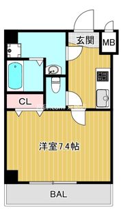 アレーズ南通りの間取り画像