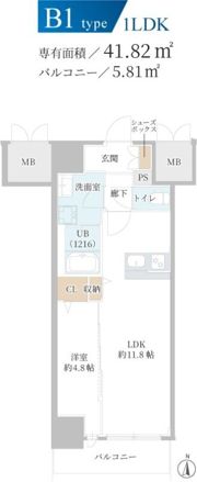 DAIYA STORK 阿波座の間取り画像