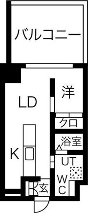アイボリーポワント難波WESTの間取り画像
