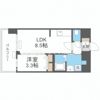 プレサンス四天王寺前夕陽ヶ丘 凛宮の間取り画像