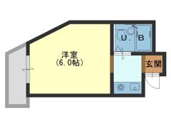 ヴィラ上町の間取り画像