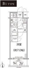 エスリード難波 THE FIRSTの間取り画像