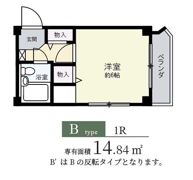 エトワールヴィル－R中小阪の間取り画像