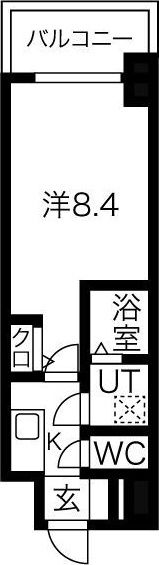 ワールドアイ都島高倉町の間取り画像