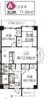 美杜里ハイムIIの間取り画像