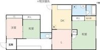 松岡マンションの間取り画像