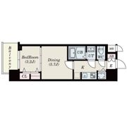 S-RESIDENCE日本橋Qualierの間取り画像