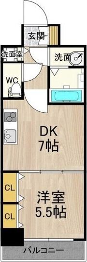 PHOENIX難波EASTの間取り画像