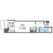 ソルテラス難波NEOの間取り画像