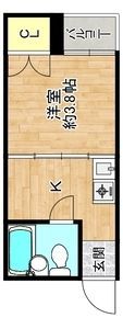 エニシダ中川西の間取り画像