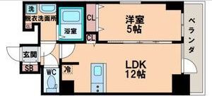 プレサンス難波ヴィータの間取り画像