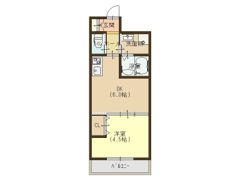 JINEVER上本町の間取り画像