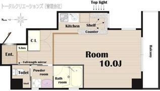 アスティオン都島の間取り画像