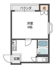 ゴッドフィールド布施の間取り画像