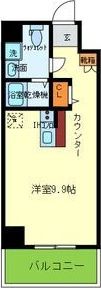 パウゼドーム前の間取り画像