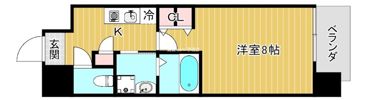東洋プラザ都島南の間取り画像