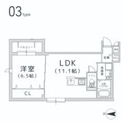 TRICERA Courtの間取り画像