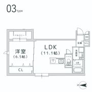 TRICERA Courtの間取り画像