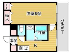 プロムナード都島の間取り画像