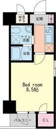 HS梅田EASTの間取り画像
