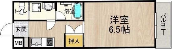 CITY SPIRE心斎橋EASTの間取り画像