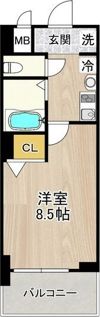 フェニックス日本橋高津の間取り画像