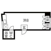 オズレジデンス難波南の間取り画像