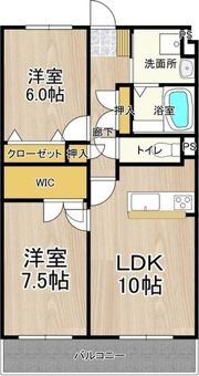ヴェルデュール・カーの間取り画像
