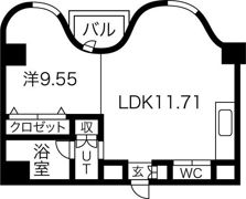 ZEUS αの間取り画像