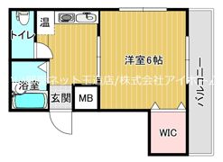 マンションロゼの間取り画像