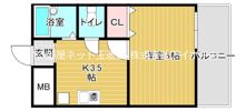 マンションロゼの間取り画像