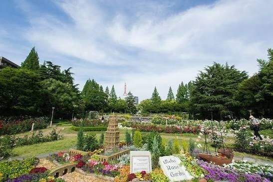 近くの靭公園まで406m(徒歩6分)