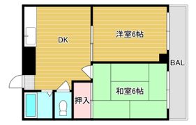 レジデンス放出の間取り画像