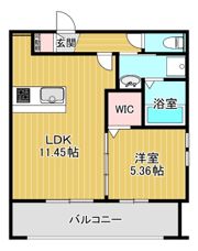 メゾン・デ・ベルジュ鴫野の間取り画像