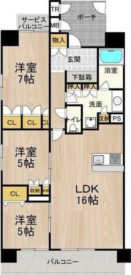 間取図