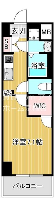 レオンヴァリエ都島北通の間取り画像