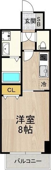 ノーブルコート堺筋本町の間取り画像